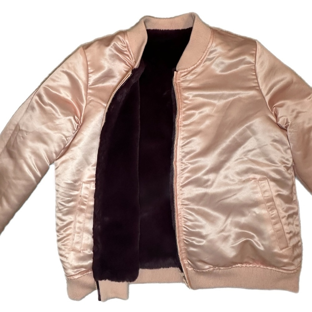 NWOT HEURUEH Reversible Bomber Jacket - Picture 7 of 9